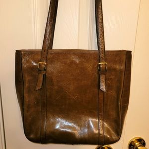 Vintage antonella galasso leather bag